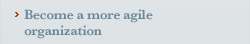 Become a more agile organization